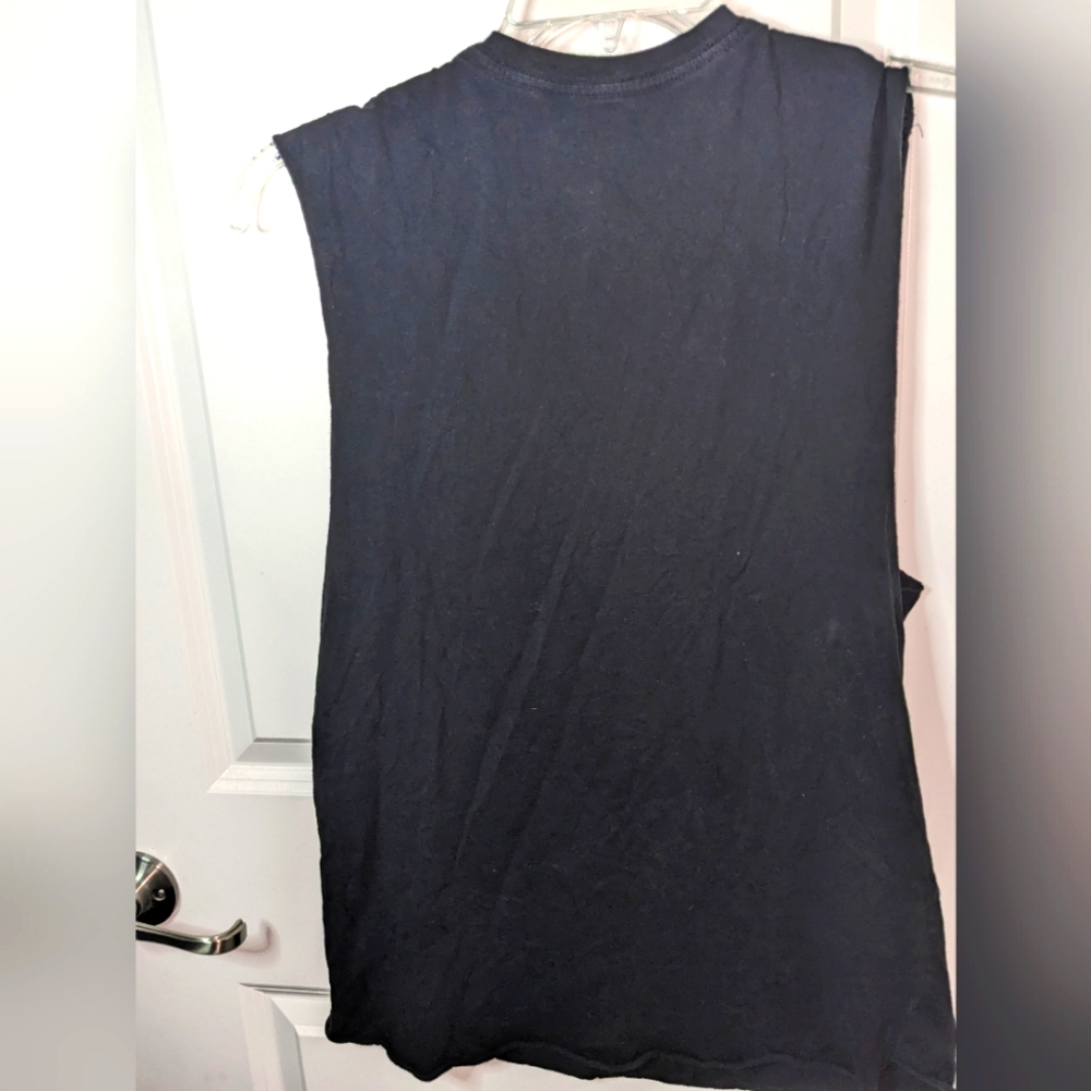 100%Cotton Marilyn Manson Muscle Tee Shirt Dress Bravado Cut Out Unisex M Goth - Picture 4 of 5